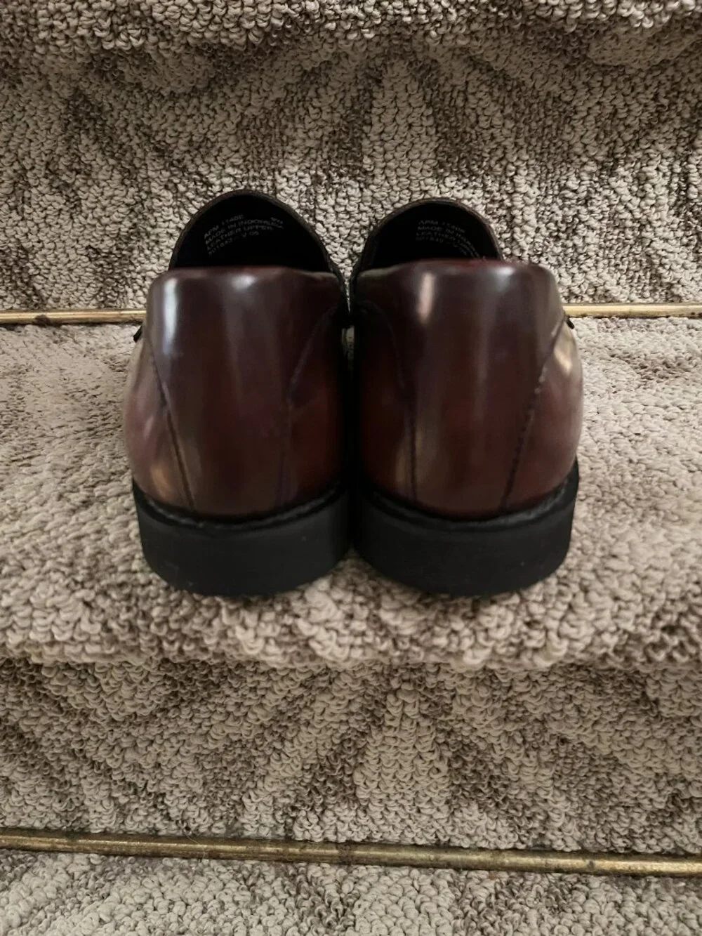 Men's Rockport DMX Kiltie Tassel Comfort Loafers Cordovan Brown Size 9W 9 Wide